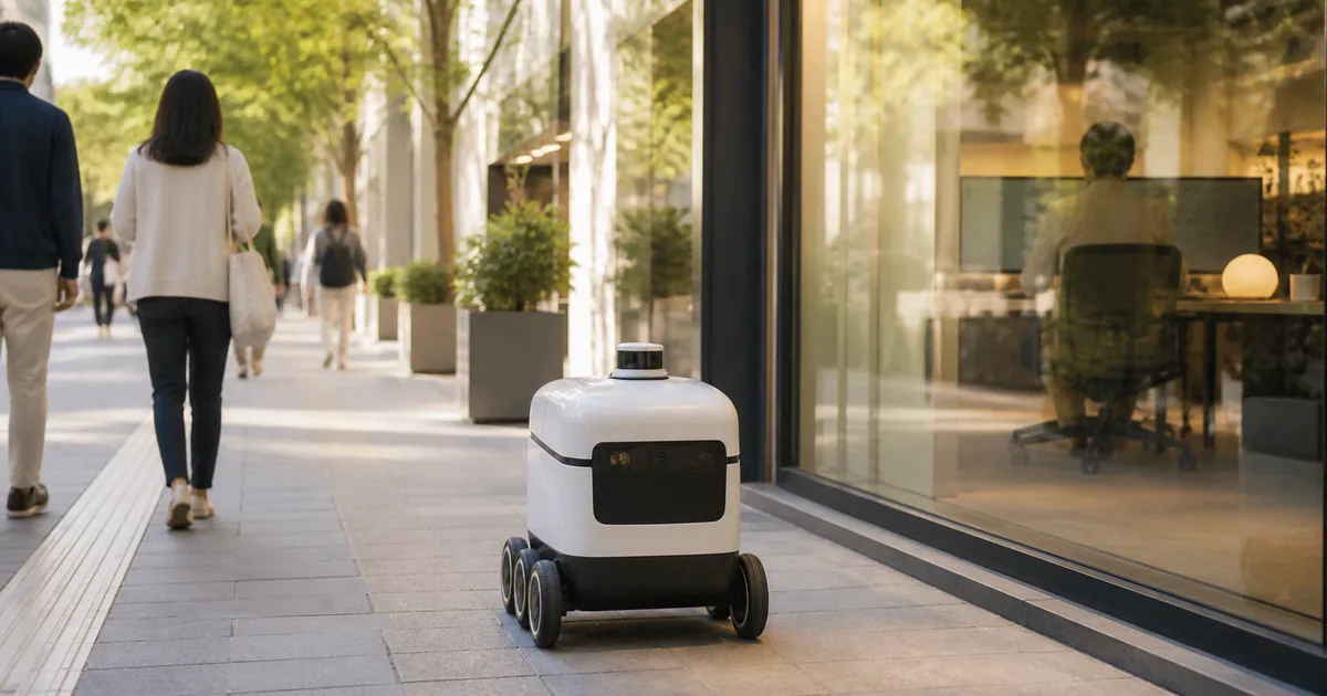 配送ロボットはなぜ歩道を走れる？機体の基準と交通ルール