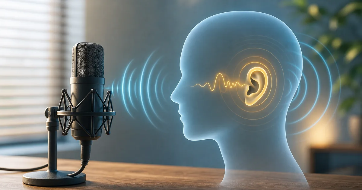 録音した自分の声が変に聞こえるのはなぜ？
