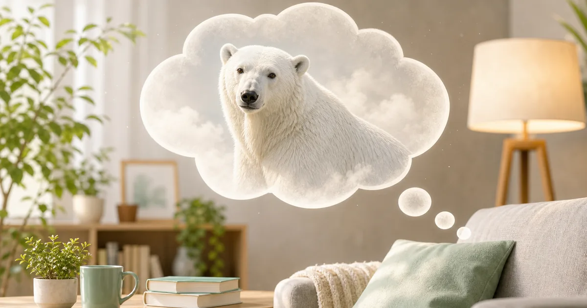 シロクマ効果とは：考えるなと言われるほど考えてしまう理由
